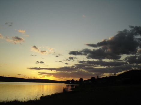 Sunset Photographs Falticeni Romania Lake