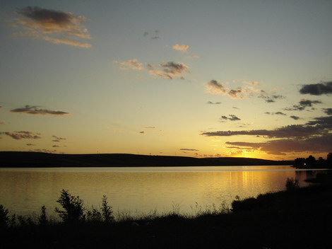 Sunset Photographs Falticeni Romania Lake