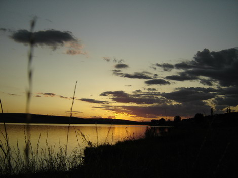 Sunset Photographs Falticeni Romania Lake