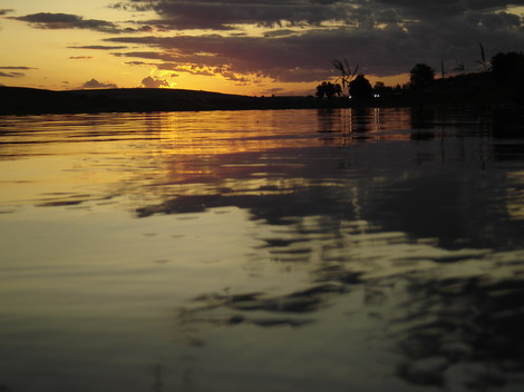 Sunset Photographs Falticeni Romania Lake