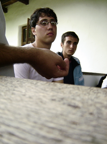 Guys Waiting photo