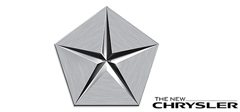 The New CHRYSLER Logo - The Metal Pentastar