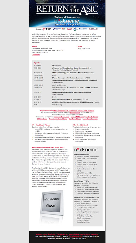 eMail USA Seminar Invite
