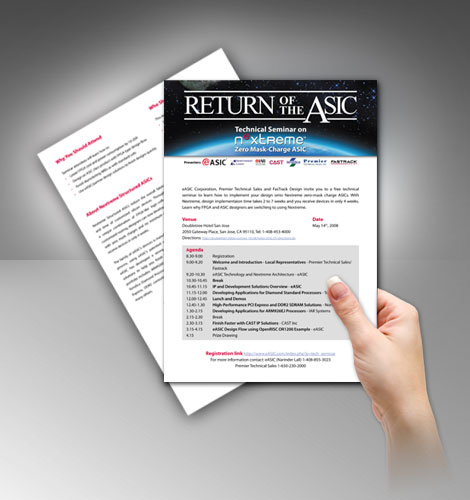Print USA Seminar Invite Design Flyer