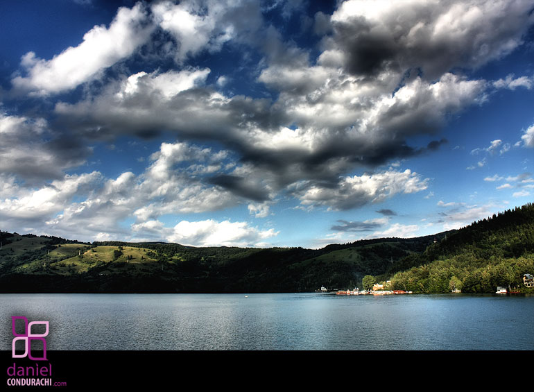 Photo Image of Bicaz Romania dam accumulation water