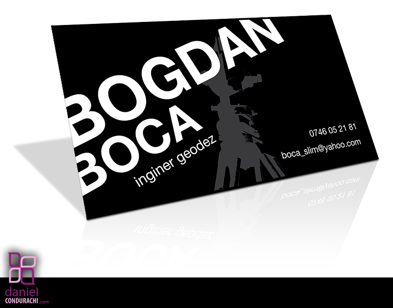 Business Card Design - Bogdan Boca