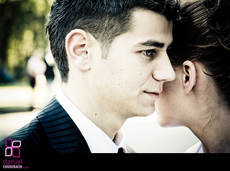 Bogdan and Catalina Paduraru Wedding Photo Shooting in Copou Park of Iasi